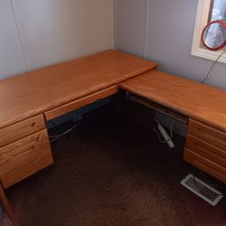 Solid Wood Desk 