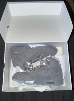 Jordan 5 Retro Wolf Grey size 10.5 Men new