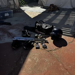 Kids’ Complete Baseball Set – Helmet, Gloves, Bats, Shoes & Training Gear