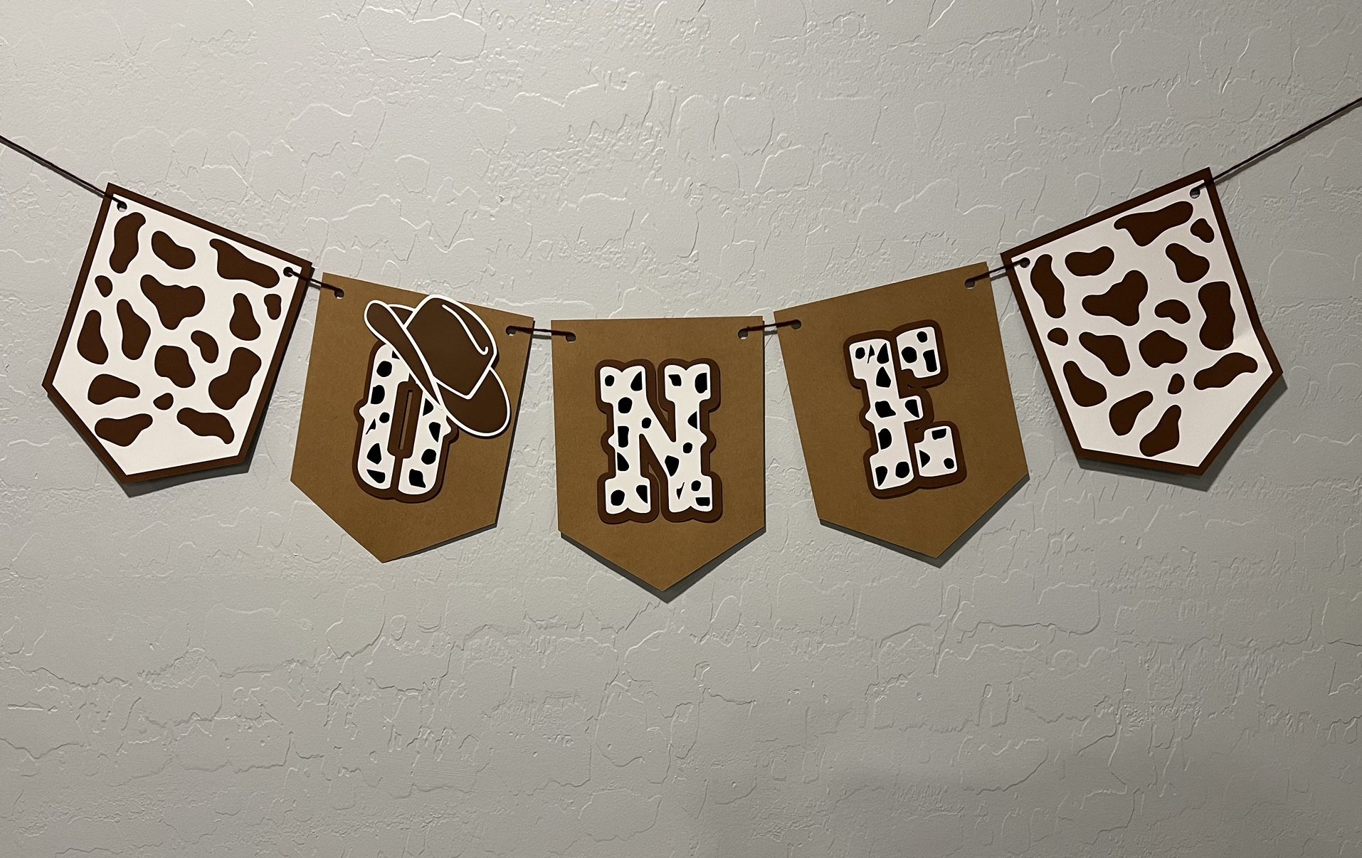 One Birthday Banner