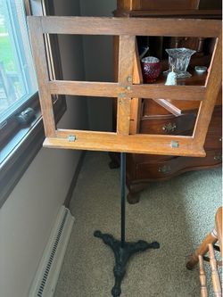 Antique music stand