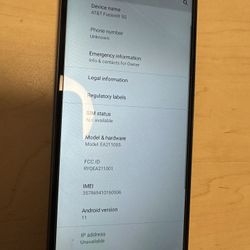 AT&T Fusion 5G – 64GB / 4GB RAM – Excellent Condition