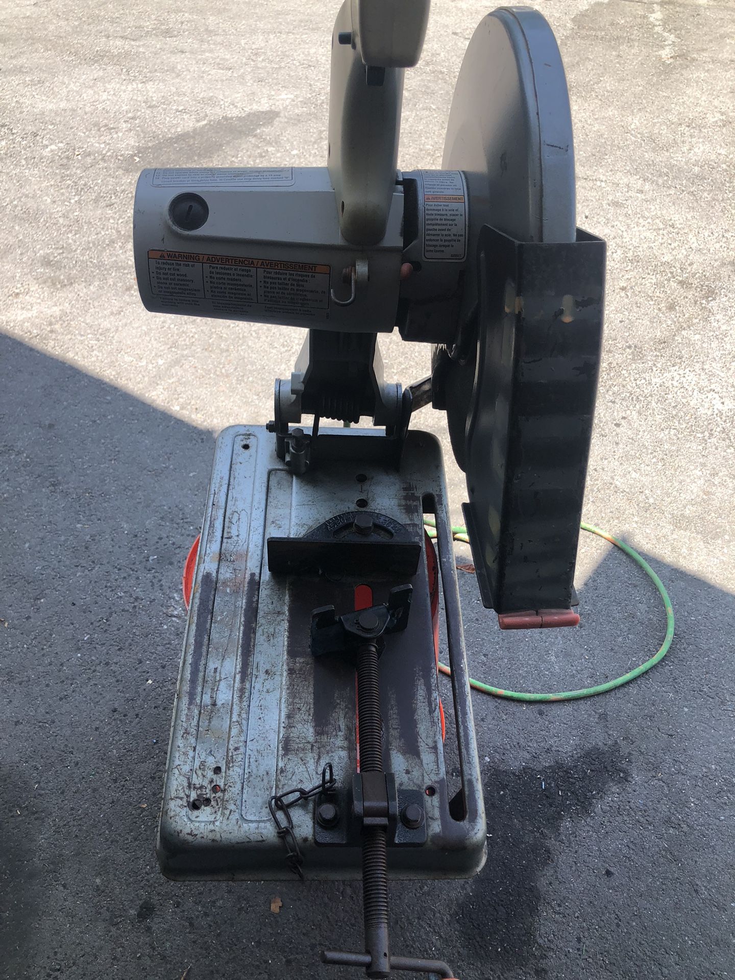 RIGID Metal Cutting Chop Saw 14" No. CM14000