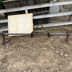 Tractor Piece To Make Rows