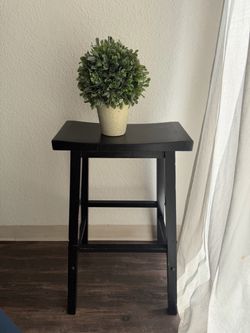 Black stool