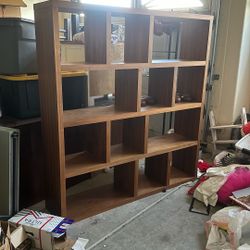 Big Wood Cube Shelves