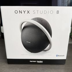 Harman Kardon Onyx Studio 8 Bluetooth Speaker – Black – Brand New Sealed