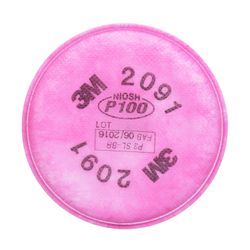 3M Particulate Filter P100 (P3 SL-BR) Respiratory Protection, 2091/07000(AAD), 2/PK