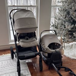 Nuna MIXX Next Granite Travel System (Stroller + PIPA RX) – Excellent Condition