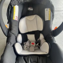 Chicco Car Seat And Base (Condition: Excellent)