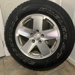Jeep (single) Wheel and Tire