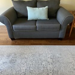 2 Grey Loveseats, Gently Used