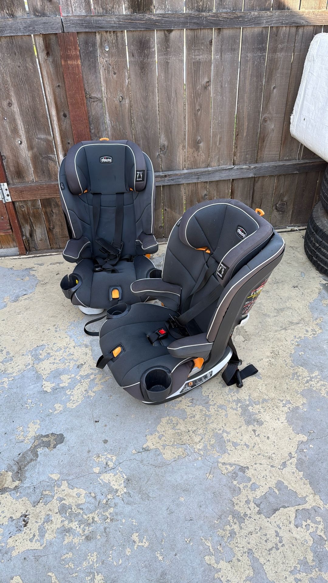 Two Chicco Car seats