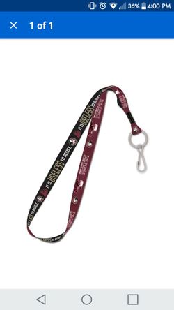 Florida State Seminoles Official NCAA Star Wars Lanyard Key Chain Keychain by Wincraft 159472