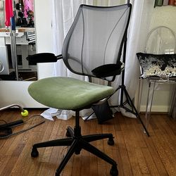 Green Velvet Humanscale Liberty Task Office Chair
