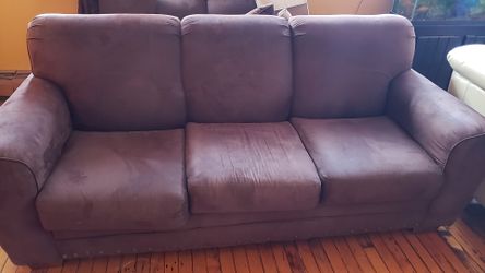Brown sofa..barely used. Great condition. $100.
