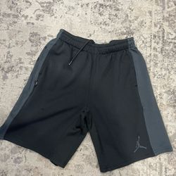Boys Jordan Dri-fit shorts Black&Grey