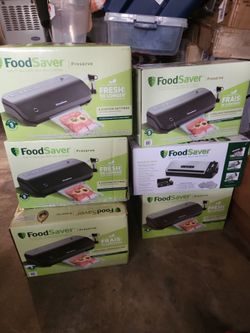 Open box tested and working food saver $30 each