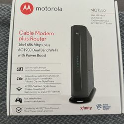 Motorola MG7550 - Modem With WiFi 