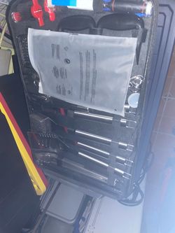 Stainless steel grill set! 200$ OBO