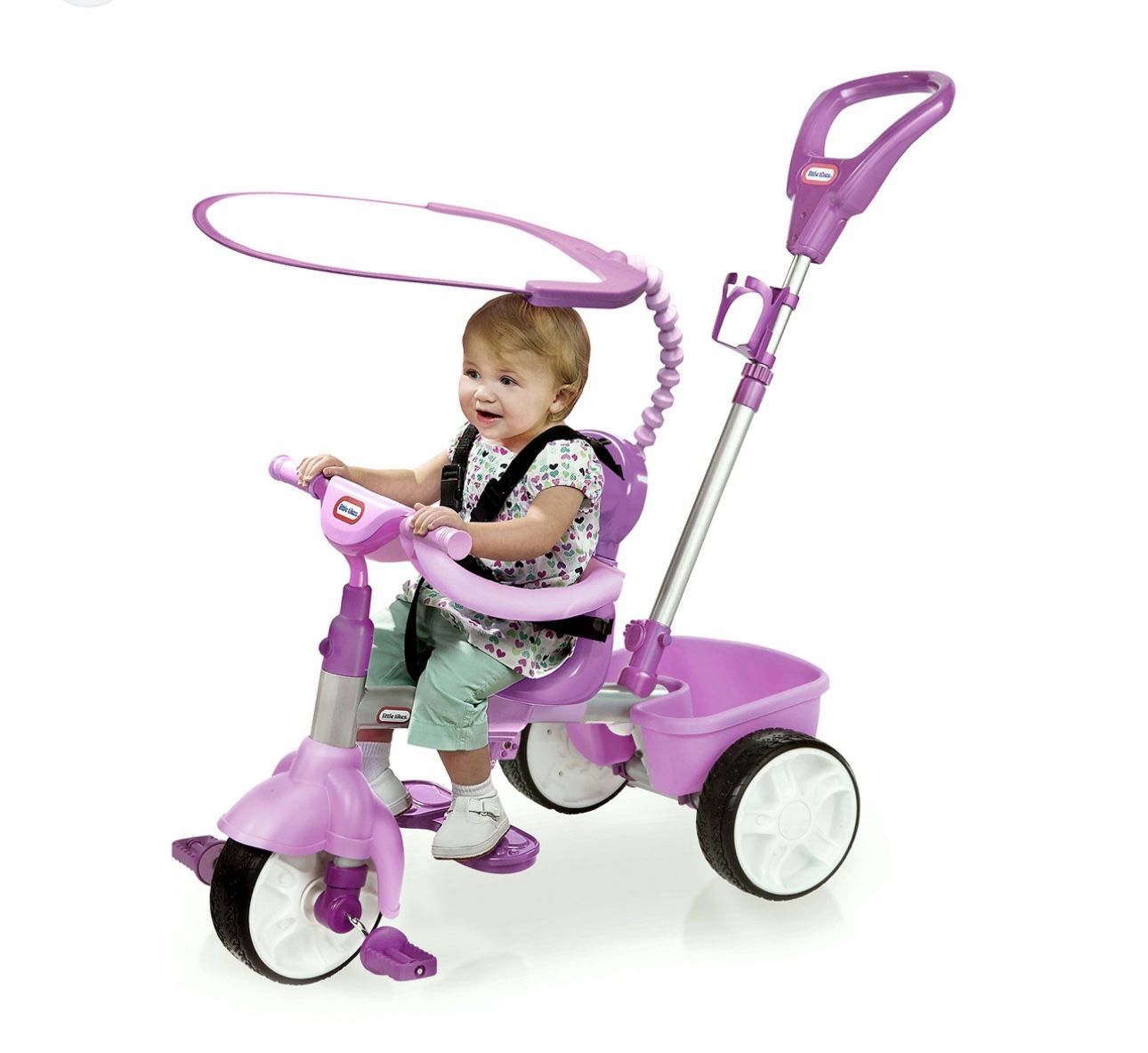 Little Tikes 4-in-1 Basic Edition Trike - Pink,