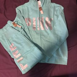 Pink Hoodie Set 