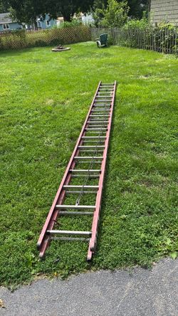 36 foot heavy duty extension ladder