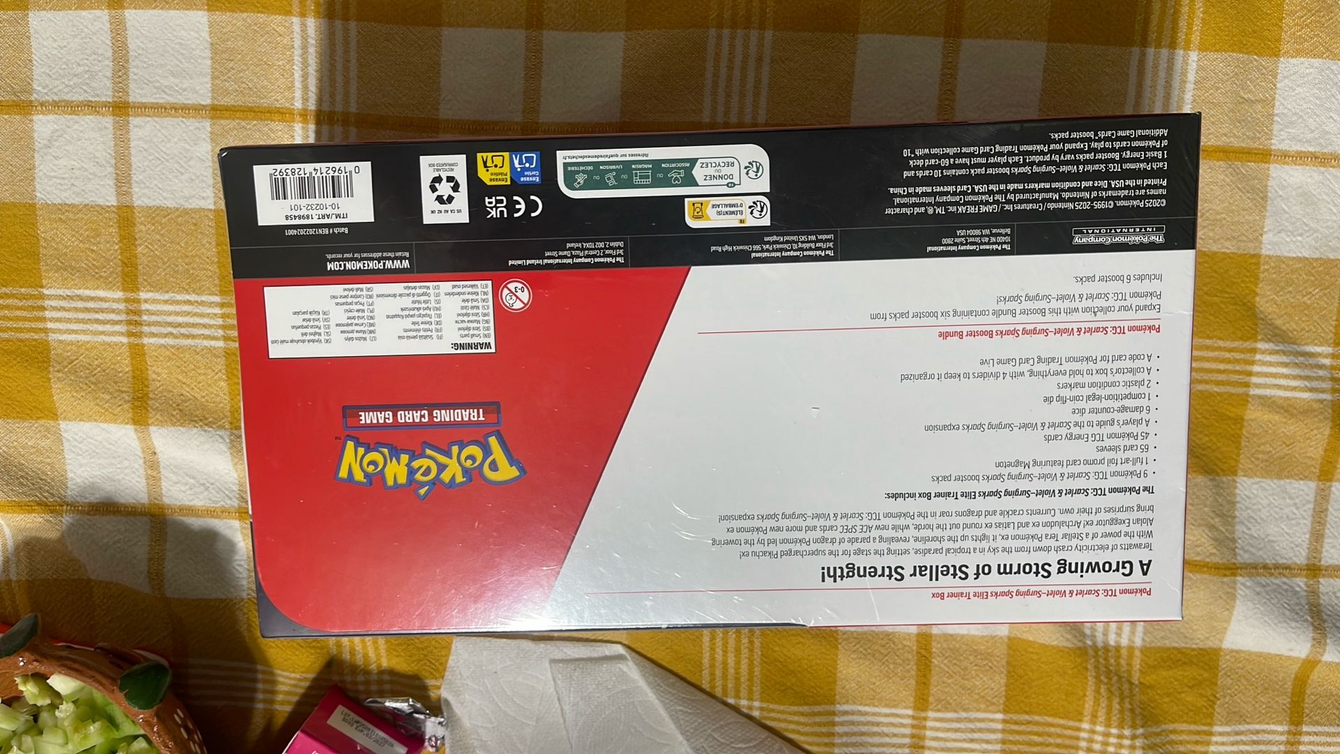 costco pokemon cards surging sparks UV Resistant Pokemon Surging Sparks Elite Trainer Box & Booster Bundle Costco Combo Protector made with 0.50mm thick plastic 2 Protectors