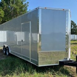 ENCLOSED VNOSE TRAILERS 20FT-36FT IN STOCK AND READY FOR DELIVERY