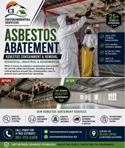 Asbestos removal and testing