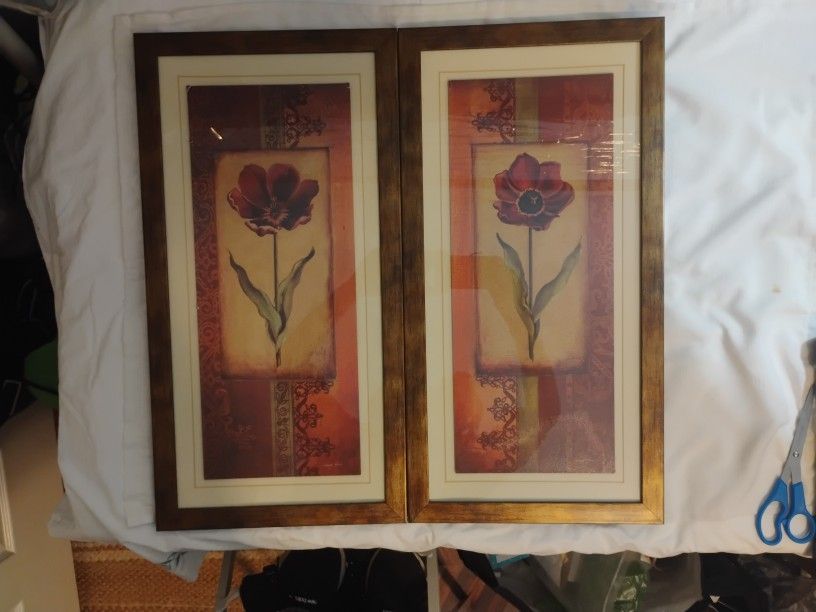 Artist: Poloson, Kimberly
Title: Mediterranean Tulip I And 2