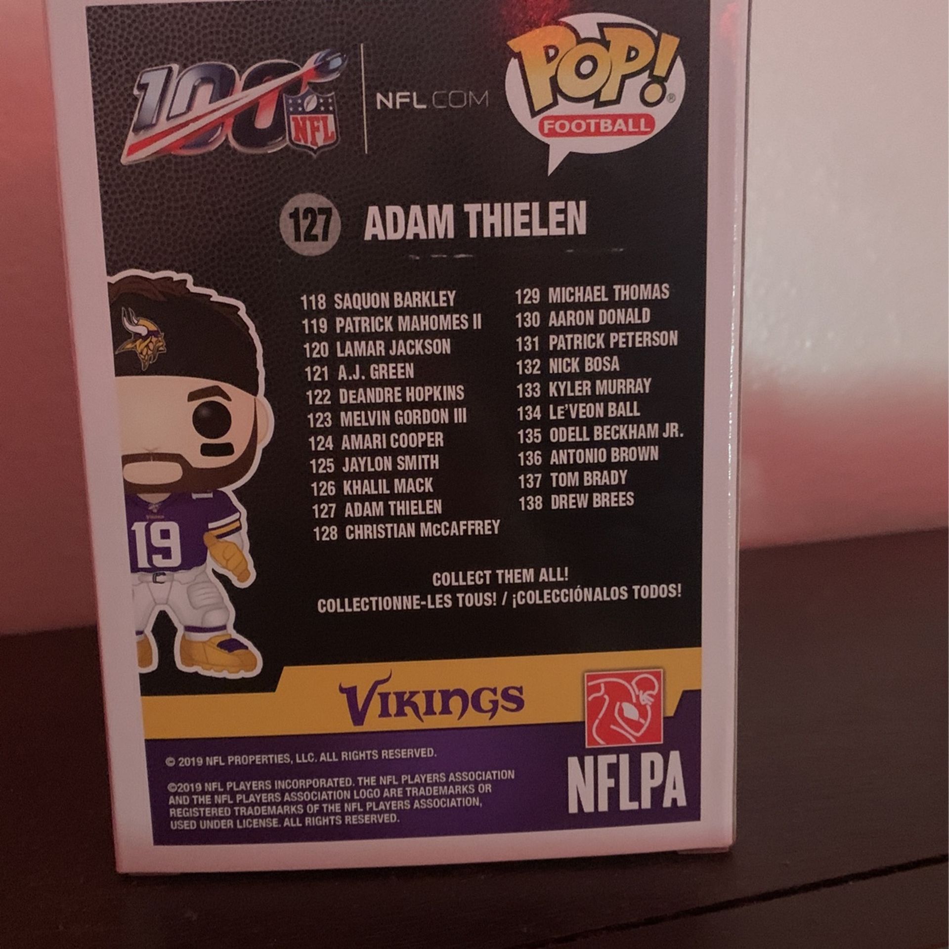 Not Opened Adam Thielen Funko Pop 127 for Sale in Tampa, FL