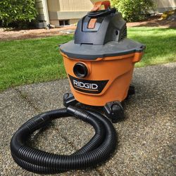 Ridgid wet/dry vac