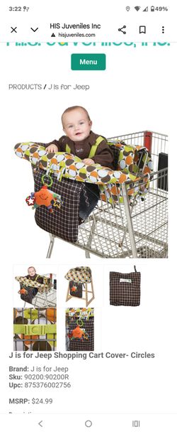 Cart cover for babies