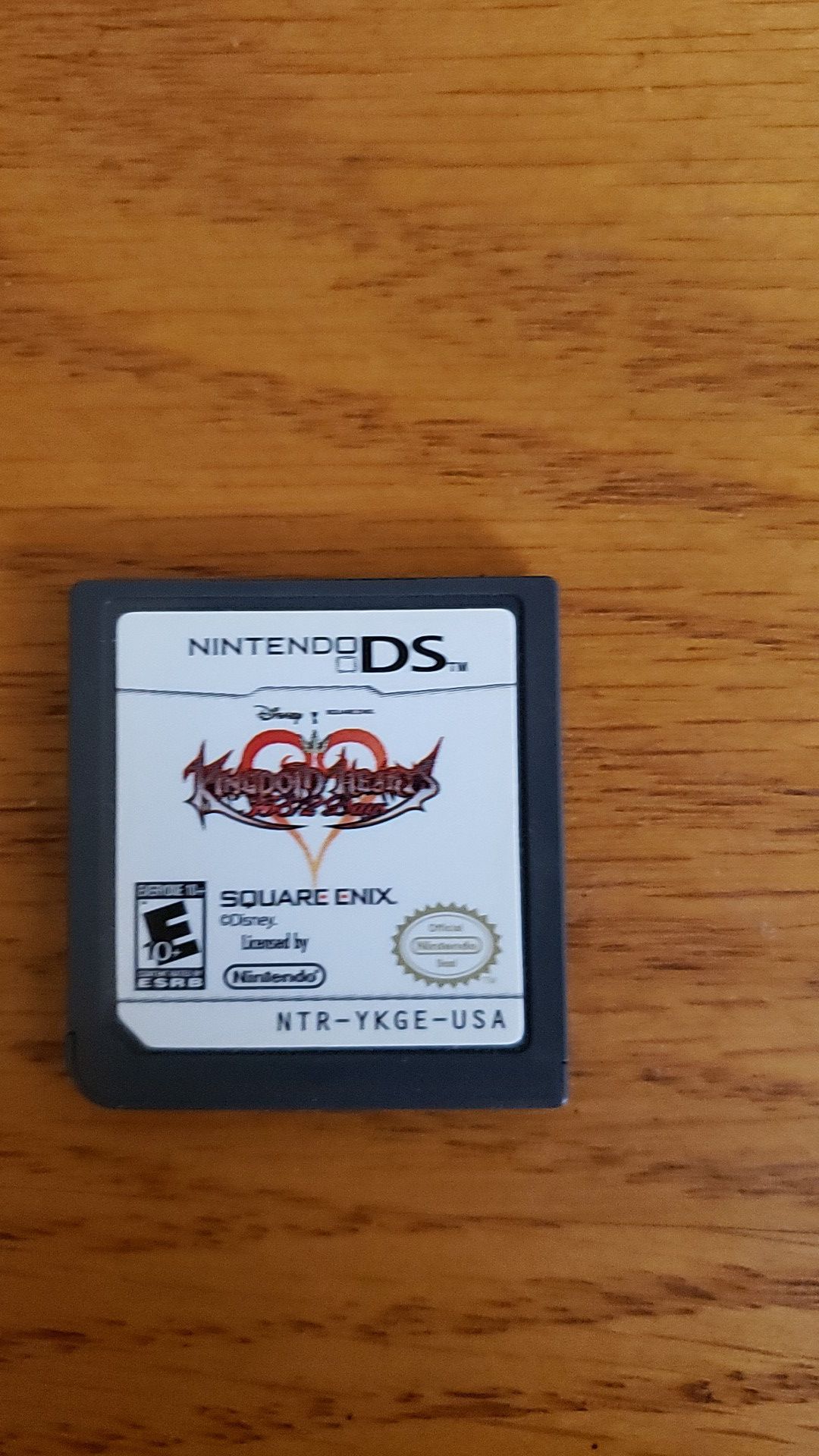 Kingdom Hearts 358/2 Days DS Game