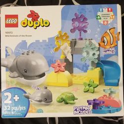 Brand New LEGO DUPLO Wild Animals of The Ocean -32 pieces- Ages 2+