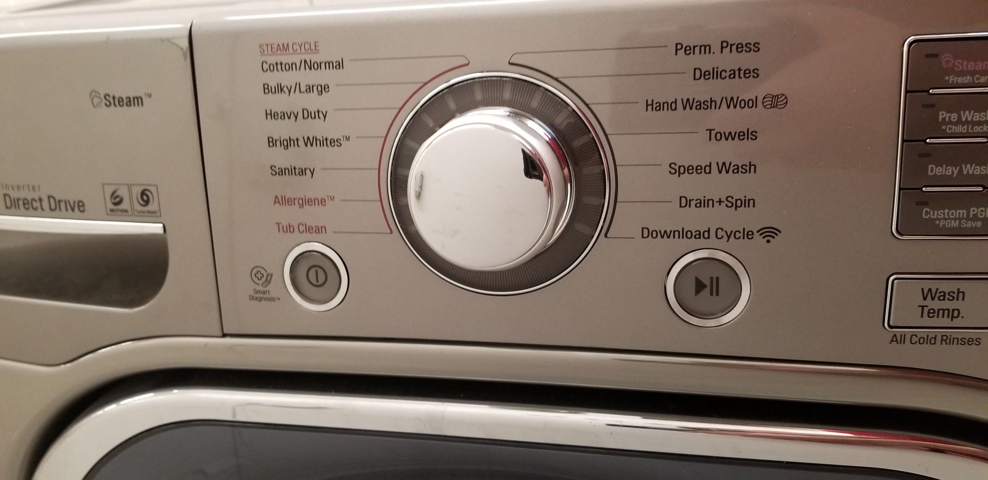LG Washer & Samsung Dryer (Steam Units)