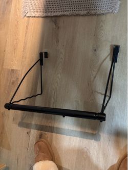 Over the door clothes rack