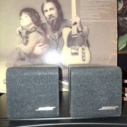 Bose cube speakers with Bose stands