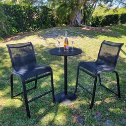 Outdoor Bistro Set-3 Piece