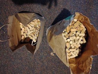 Hundreds Of Wine Corks 