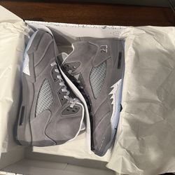 Jordan 5 Wolf grey (DS) New in Box size 11.5 with receipt