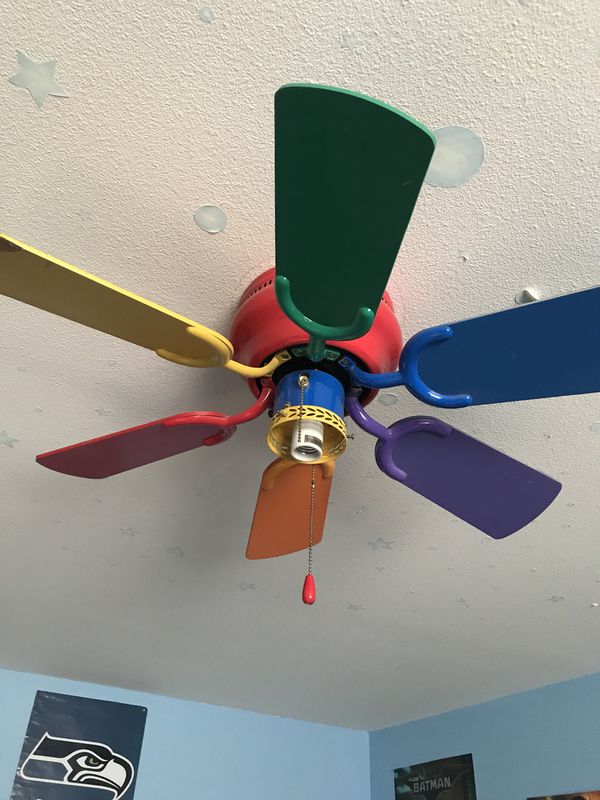 Ceiling Fan Multi Color For Sale In South Hill Wa Offerup