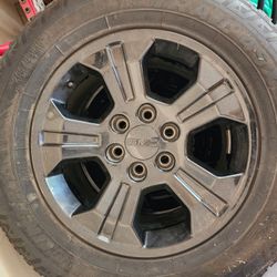 GMC Factory Wheels On All Terrain Tires (4) 18 Inch 