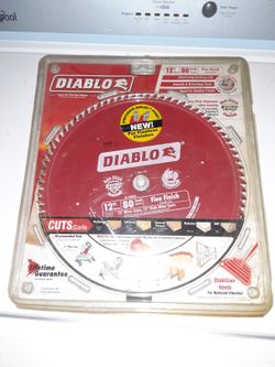 Diablo 12 Inch 80 Teeth Fine Finish Blabe