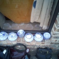 Blue And White
