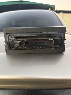 Sony radio