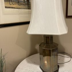 Vintage Brass Lamp