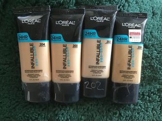 New L’Oréal infallible pro Glow foundations
