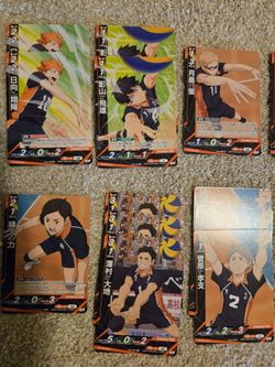 Haikyu Break Vobaca Cards